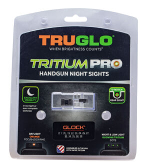 TruGlo Glock 20, 21, 25, 29, 30, 31, 32, 37, 40, 41 Tritium Pro Black | Green Tritium Orange Outline Front Sight Green Tritium Rear Sight TruGlo Glock 20, 21, 25, 29, 30, 31, 32, 37, 40, 41 Tritium Pro Black | Green Tritium Orange Outline Front Sight Green Tritium Rear Sight